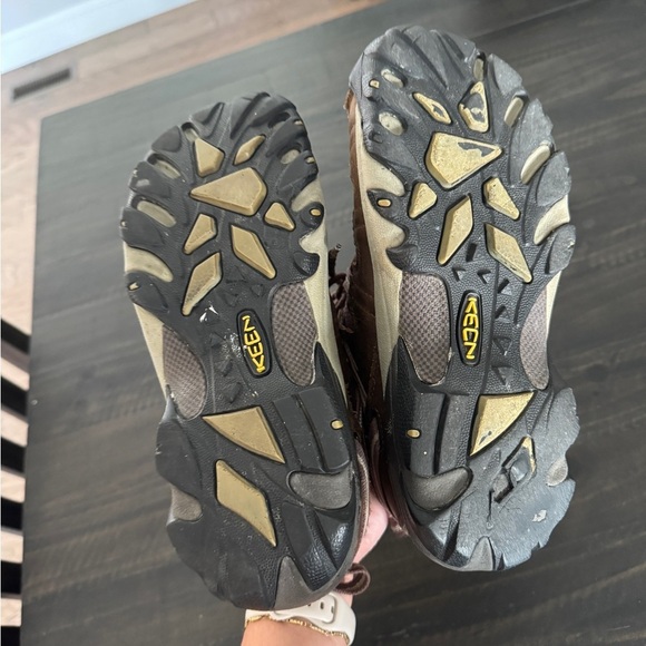 Keen Targhee II Low Waterproof Hiking Shoes Women’s 8.5 Brindle/Nostalgia Rose - Picture 8 of 9